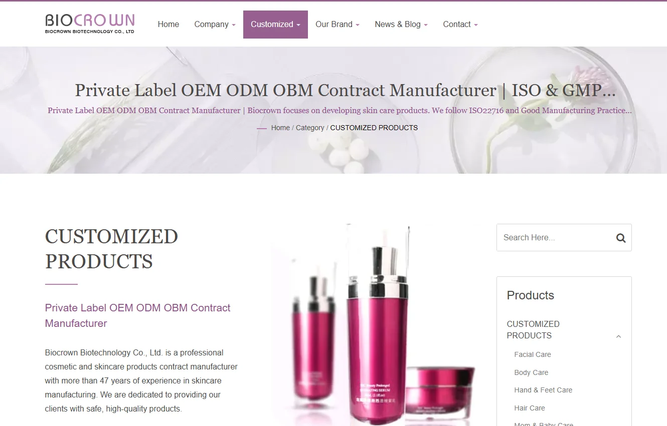 Skin Cream Manufacturers for Private Label, OEM, and Custom Formulation